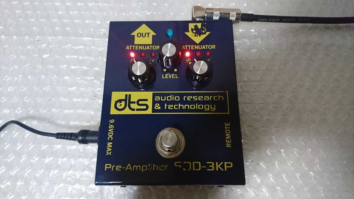 DTS SDD-3KP Pre-Amplifier 布袋寅泰/BOOWY/U2/ジ・エッジ KORG SDD
