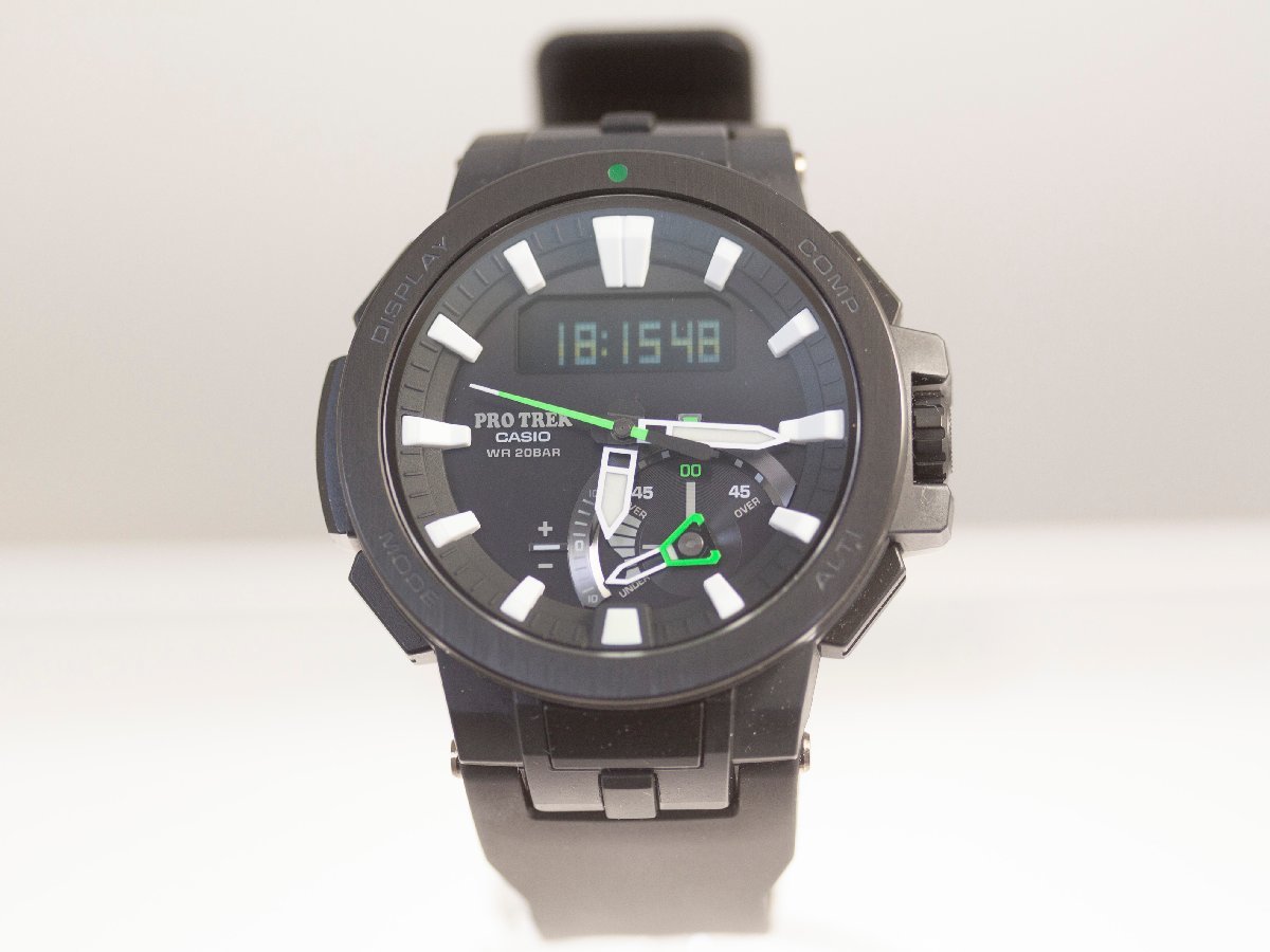 カシオ プロトレック 腕時計 PRW-7000-1AJF ソーラー電波 動作品