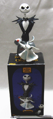 [ серийный NO ввод ]NECA The Nightmare Before Christmas * Jack & Zero Mini грудь *(NB-5)