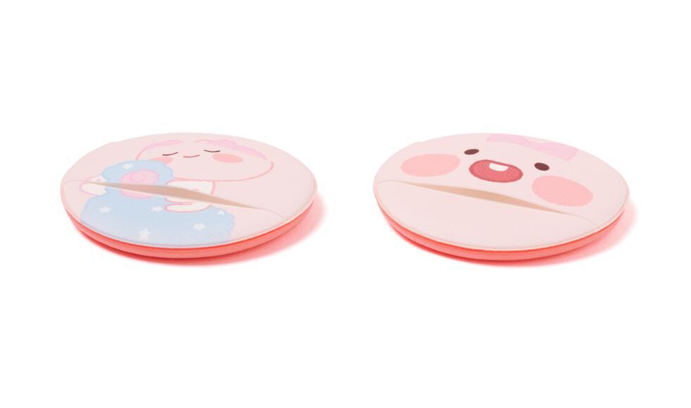 [ mail service free shipping ]kaka off lens official air cushion puff 2 piece set Rav Lee api-chi...