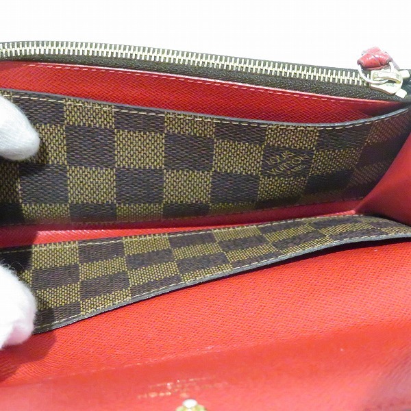 ルイヴィトン ダミエ ポルトフォイユ エミリー N63544 長財布