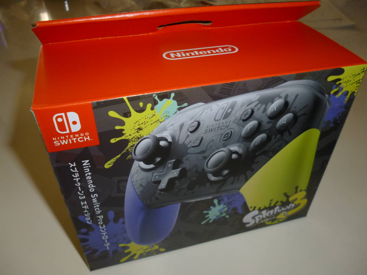 新品未開封 Nintendo Switch Proコントローラー スプラトゥーン3