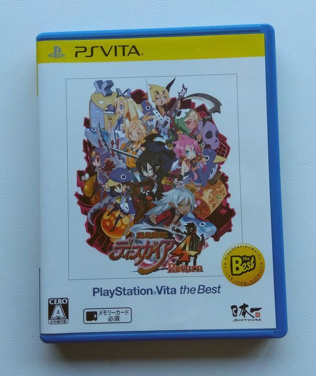  中古ゲームソフトC-01■魔界戦記ディスガイア4　Return■PS　Vita_画像1