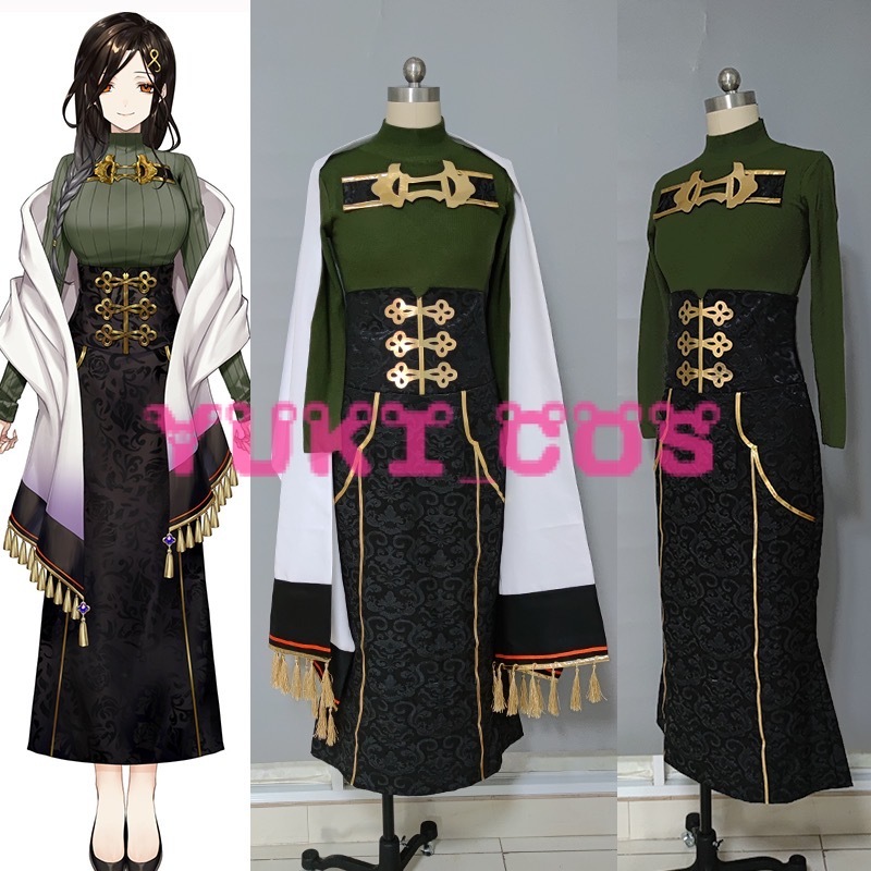 Vtuber にじさんじ 白雪巴 しらゆきともえ Shirayuki Tomoe コスプレ