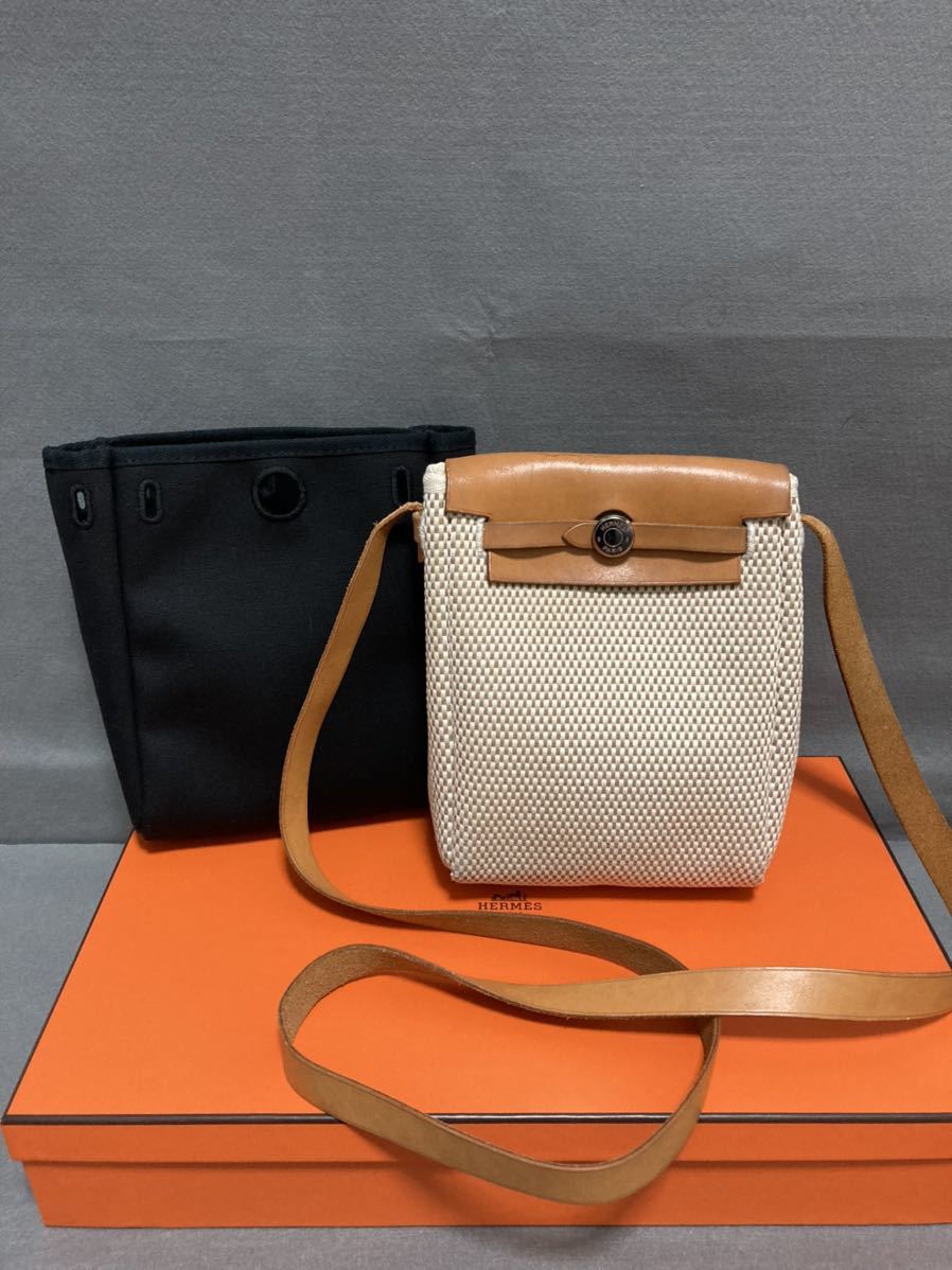 ヤフオク! - エルメス エールバッグTPM HERMES ショルダー 斜...