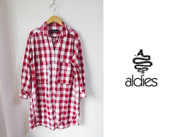 高級品市場 送料無料匿名発送★aldies★アールディーズ★ブロックチェックシャツワンピース その他 高級品市場 送料無料匿名発送★aldies★アールディーズ★ブロックチェックシャツワンピース その他