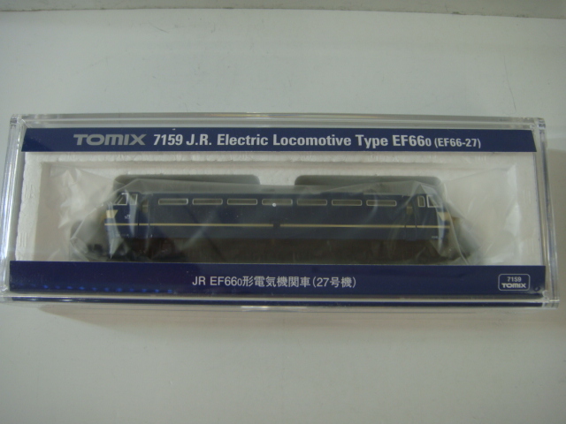 TOMIX 7159 JR EF66 0形 電気機関車 27号機 & TOMIX PC6062 セット N 