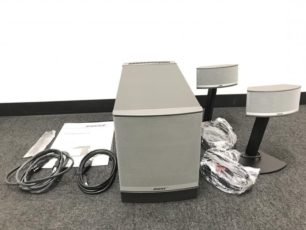 AVD117【ジャンク品】 BOSE Companion5 マルチメディアスピーカー