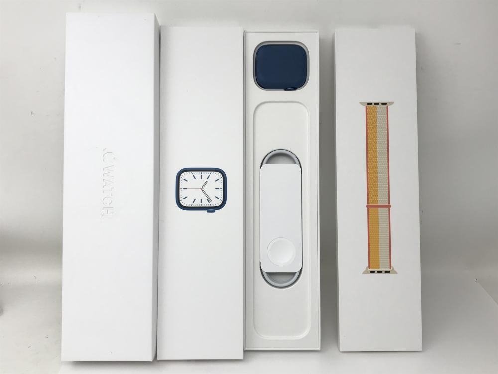 594【超美品】 Apple Watch Series7 GPS + Cellular 45mm ブルー