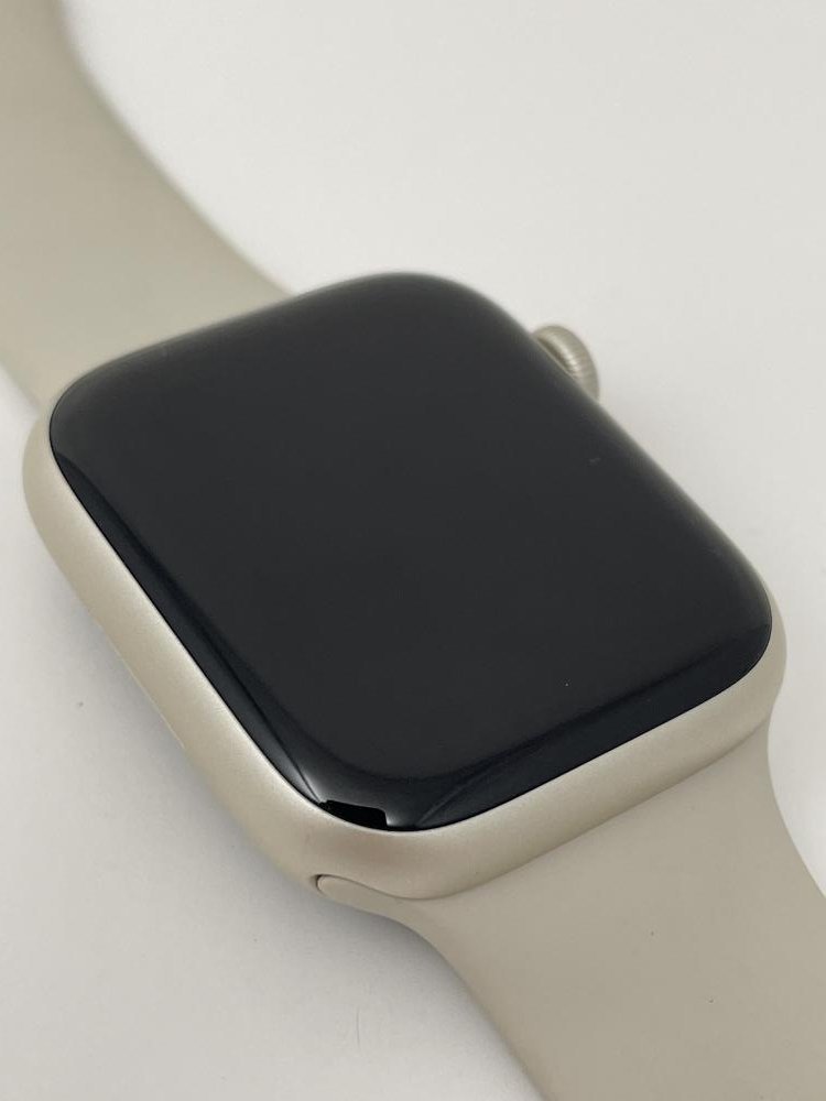 U574【超美品・保証有】 Apple Watch Series7 GPS 45mm スターライト