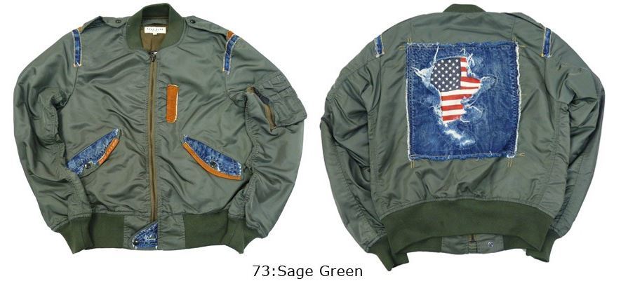 AVIREX TYPE BLUE フライトジャケット 2XL AVIREX / アヴィレックス TYPE BLUE フライトジャケット L-2