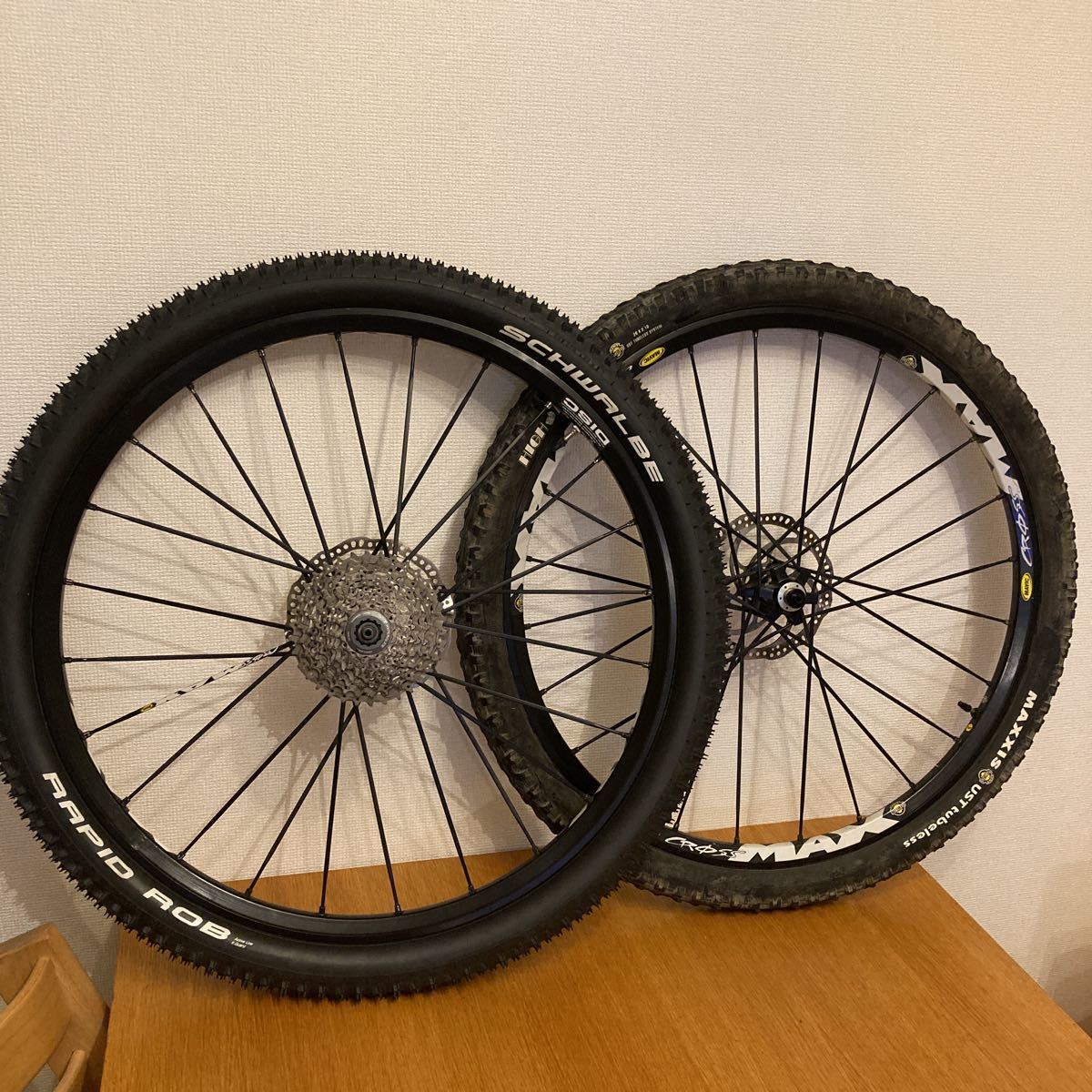 美品 MAVIC CROSSMAX DISC 26インチ 前後クイック仕様 マビック クロス