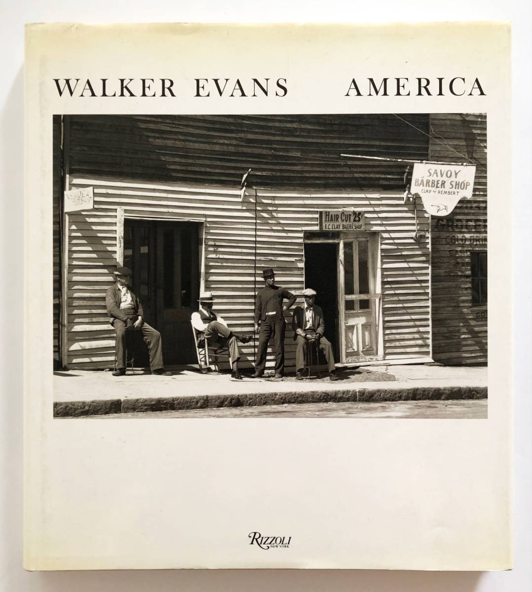 WALKER EVANS / AMERICA ウォーカー・エヴァンス「アメリカ」1991年アメリカ RIZZOLI 初版_画像1
