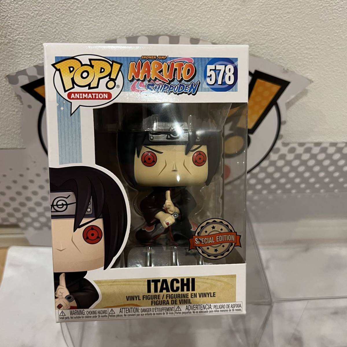  редкость FUNKO POP! Naruto (Наруто) ... itachi. колесо глаз ограниченая версия 