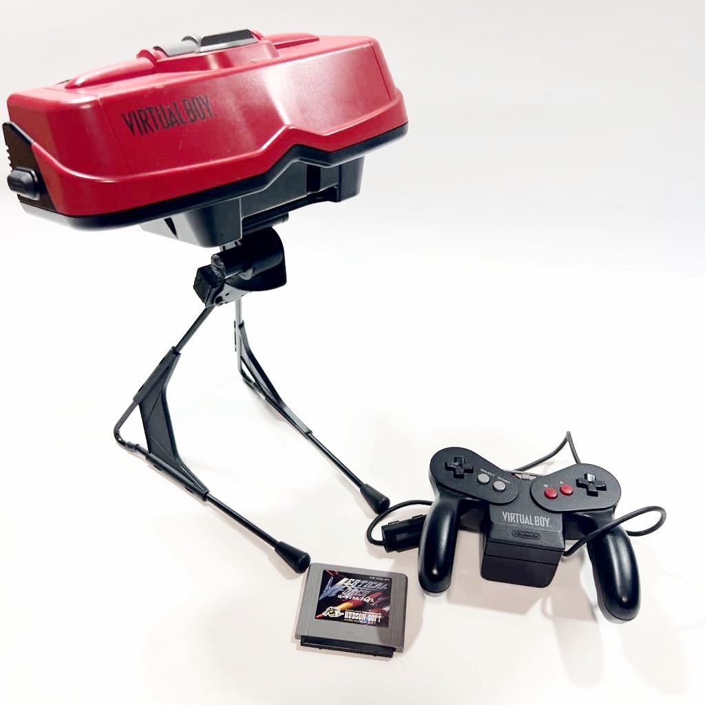 【動作確認済】【送料無料】Nintendo 任天堂 バーチャルボーイ VIRTUAL BOY ソフト付き ゲーム 本体
