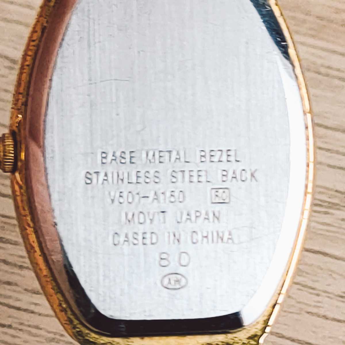 セイコー SEIKO カレント CURRENT クォーツ 3針 V501-A150 腕時計 時計 ヴィンテージ 3針 白文字盤 レディース アクセ アクセサリー_画像9