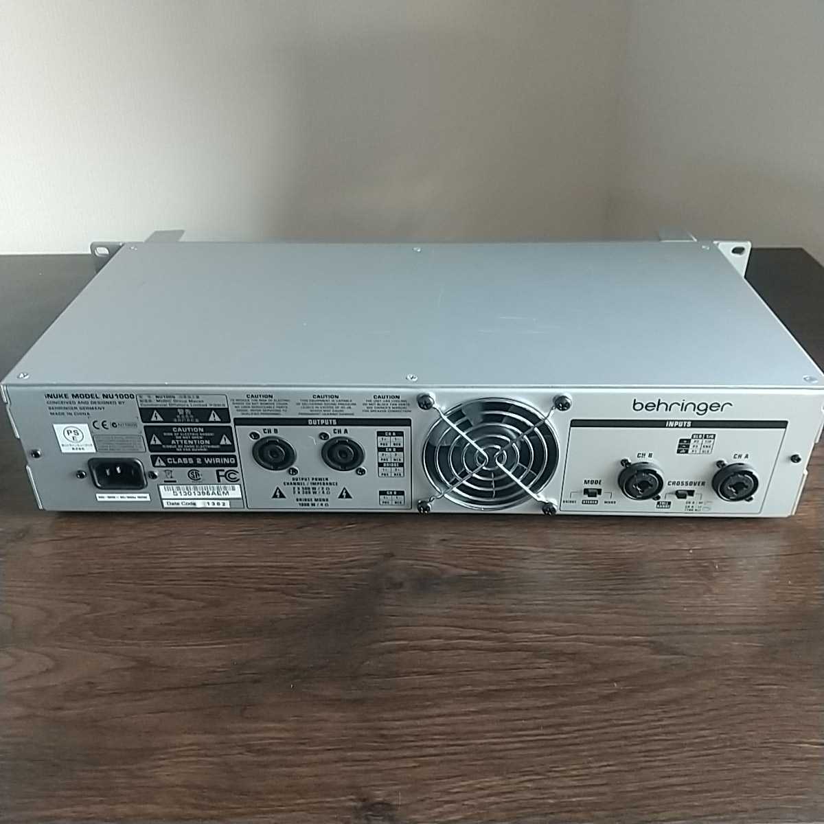 のみで ヤフオク! ベリンガー INUKE NU1000 パワーアン... - BEHRINGER