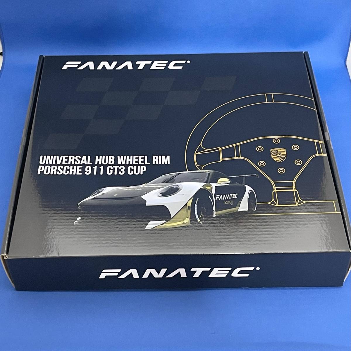 送料無料 美品 FANATEC PODIUM STEERING WHEEL PORSCHE 911 GT3 R
