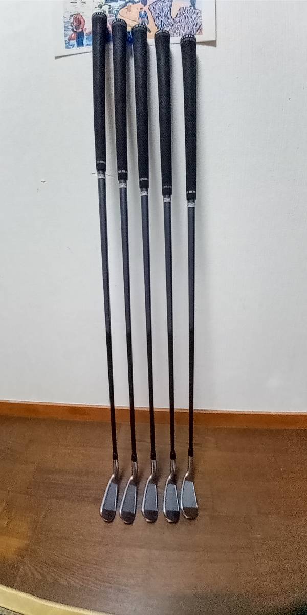 飛び系ブレード PING i500アイアン 5本セット #6〜9.PW カーボン S