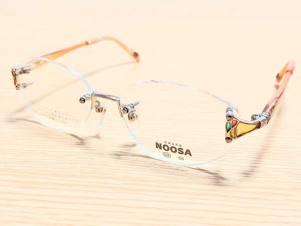 オンライン正規店 新品 NOOSA ヌーサ 日本製 メガネ 眼鏡 高級感