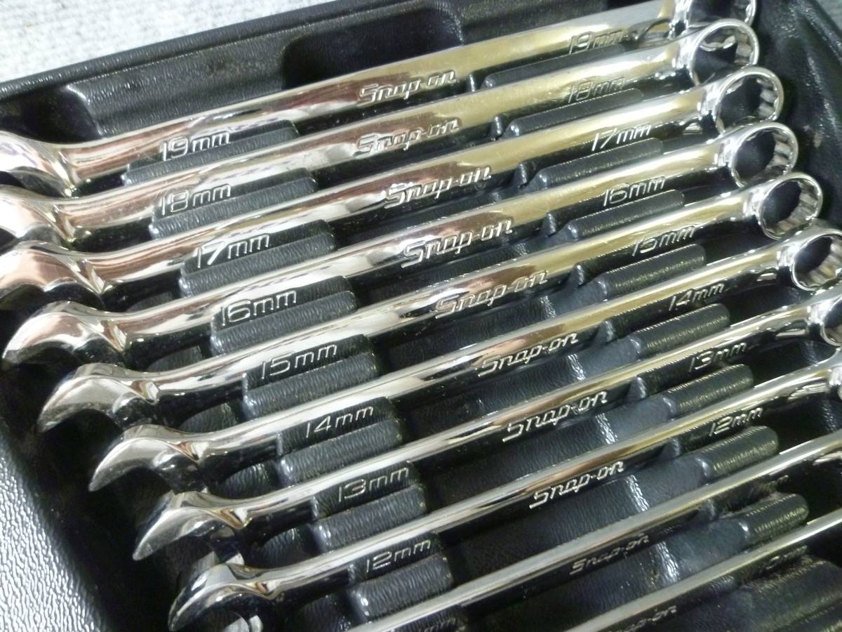 5105) Snap-on スナップオン コンビネーションレンチ 10mm~19mm OEXM