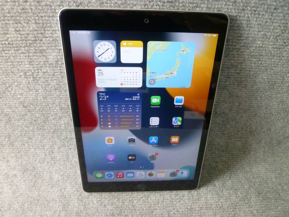 5229) Apple アップル iPad 10.2インチ 第9世代 Wi-Fi 64GB 2021年秋モデル MK2L3J/A シルバー タブレット 