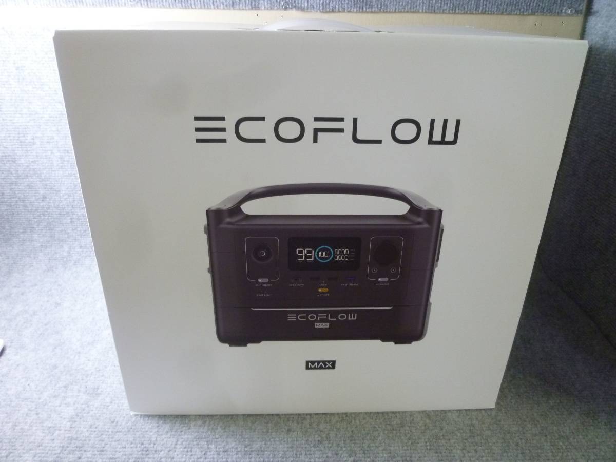 5219) 新品 未開封 EcoFlow エコフロー ポータブル電源 RIVER 600 Max