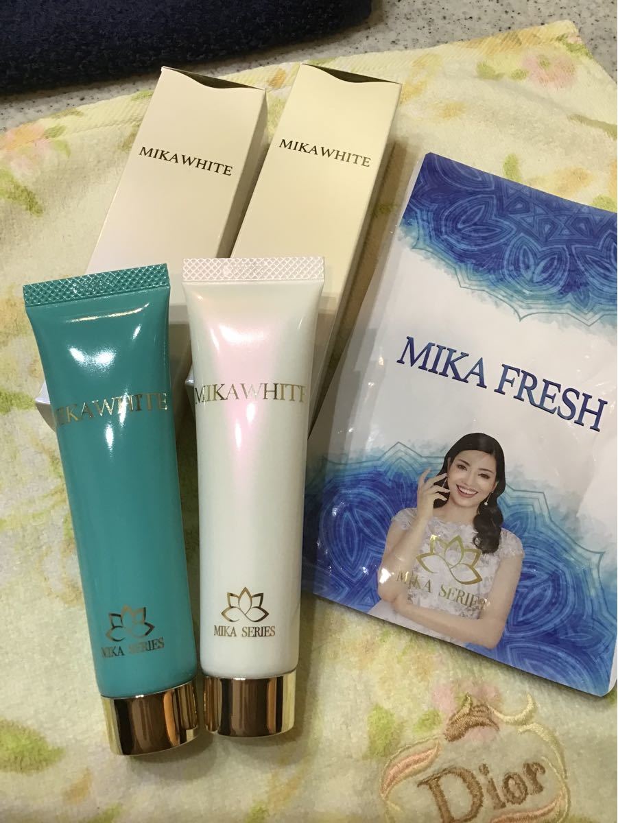 【MIKA WHITE】ミカホワイト2本 & 【MIKA FRESH】1袋