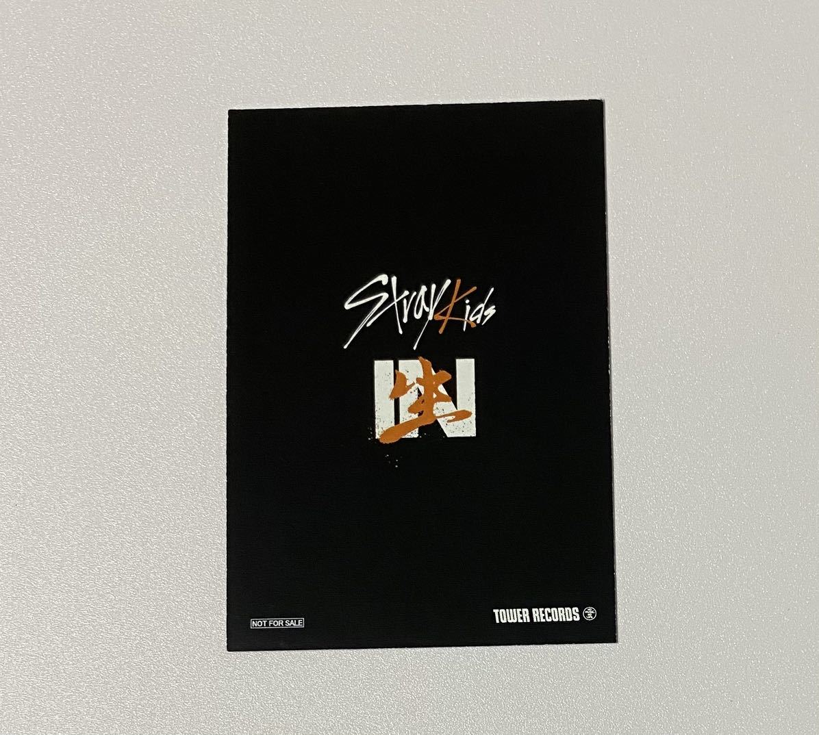 Stray Kids рукоятка IN сырой tower reko tower запись TOWER RECORDS коллекционные карточки s царапина HANjisonIN LIFE Photocard