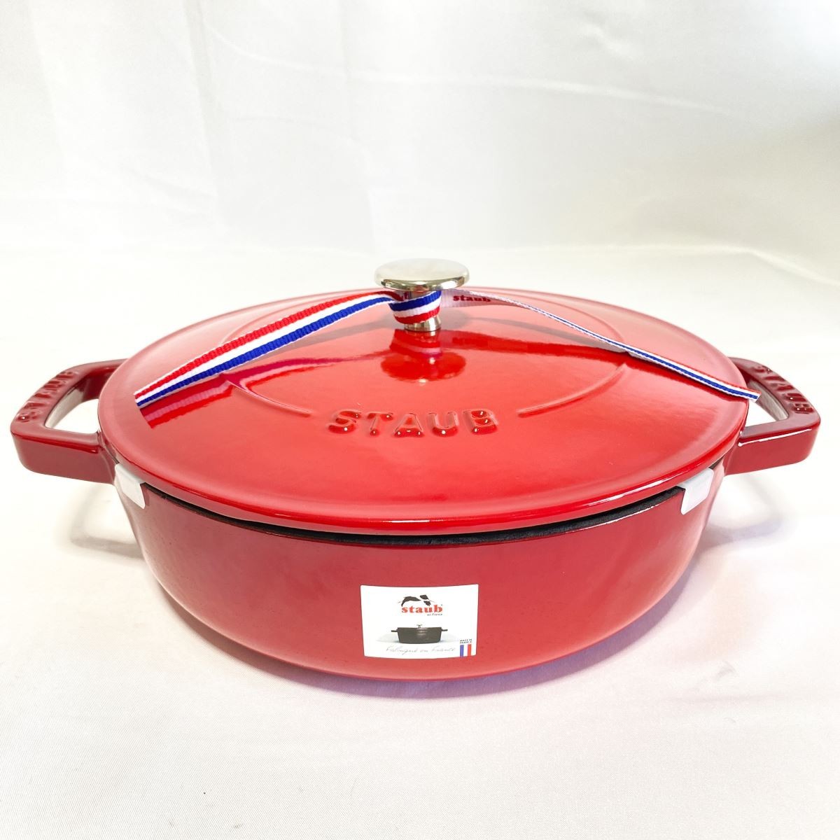 staub ストウブ ブレイザー ソテーパン チェリー 24cm