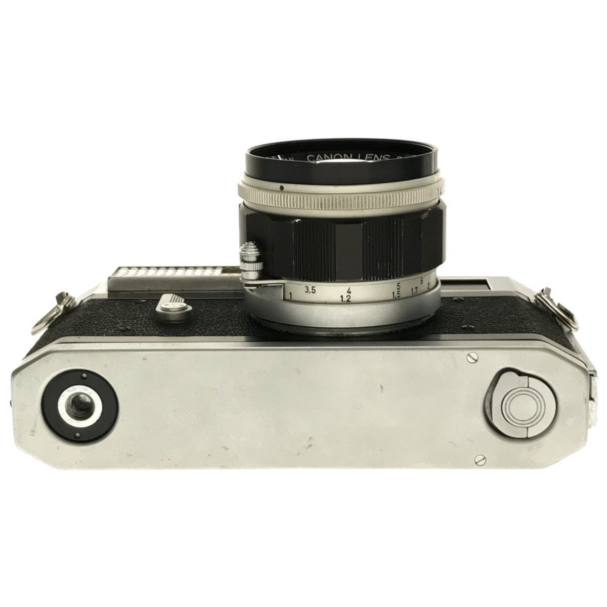 【完動品】Canon MODEL 7 LENS 50mm F1.4 キャノン レンジファインダー 大口径 標準単焦点 L39マウント MFレンズ フィルムカメラ C2653の画像6