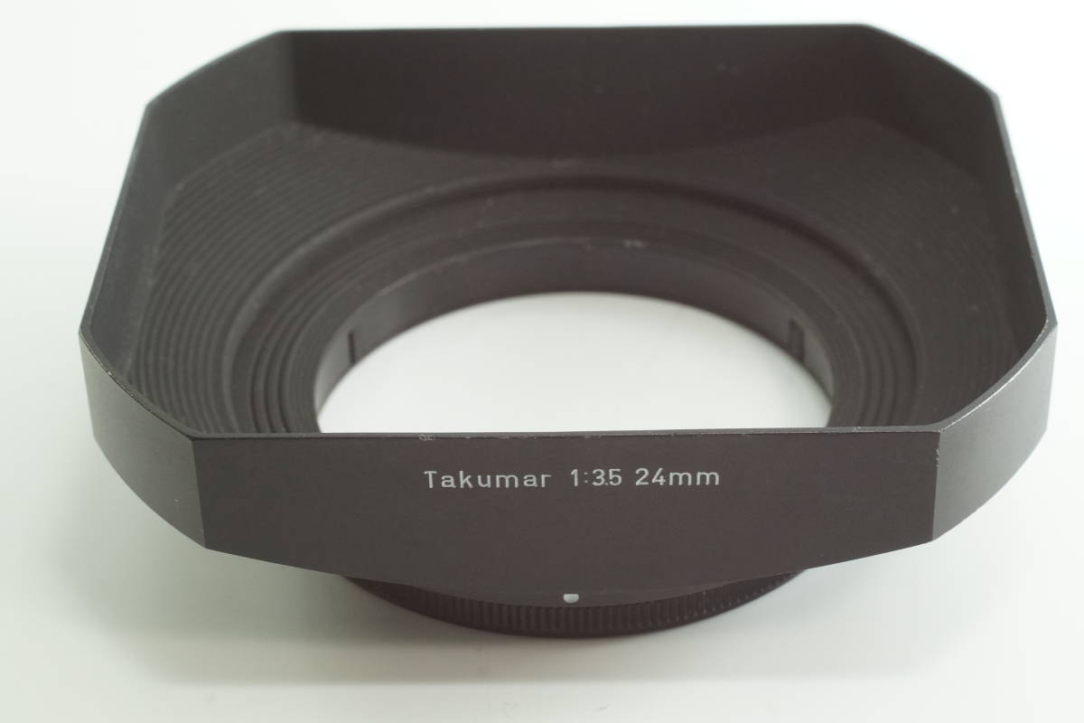 RB074【送料無料 外観おおむねキレイ 使用可能】 ASAHI PENTAX TAKUMAR 24mm F3.5 （フィルター径58mm 鏡筒先端径60mm）レンズフード_画像5