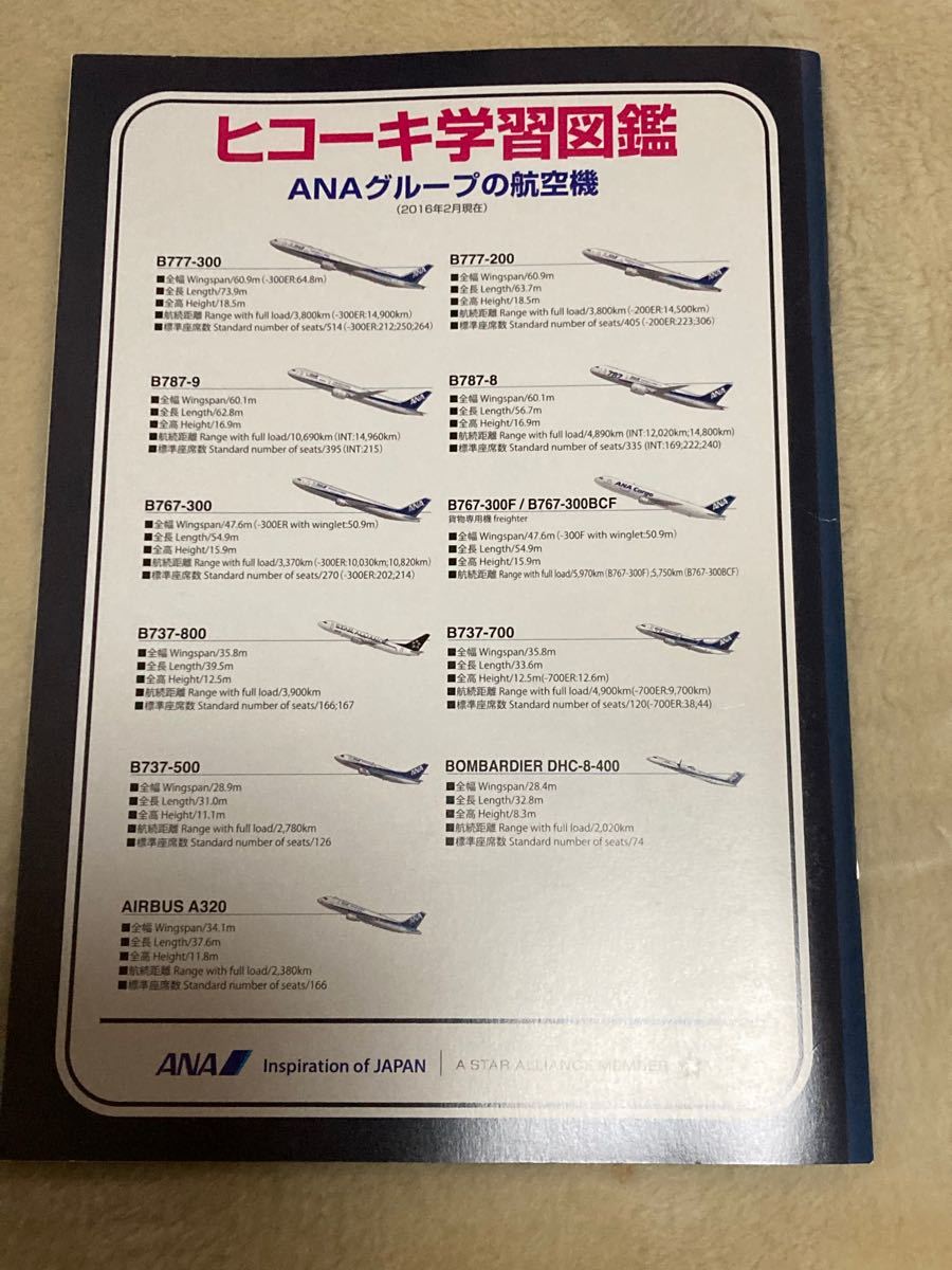 ANA 自由帳　非売品　ノート　飛行機　コレクション