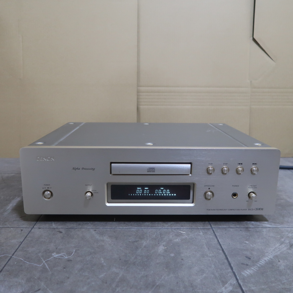Q08514【※発送できません!東京都引取限定】DENON DCD-S10Ⅱ(DCD-S102