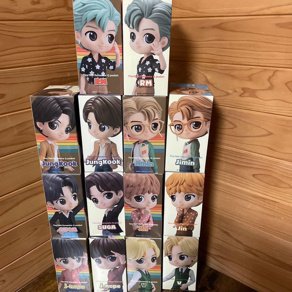 暖色系 BTS Tiny TAN ミニフィギュア【 Dynamite 】コンプリート | www