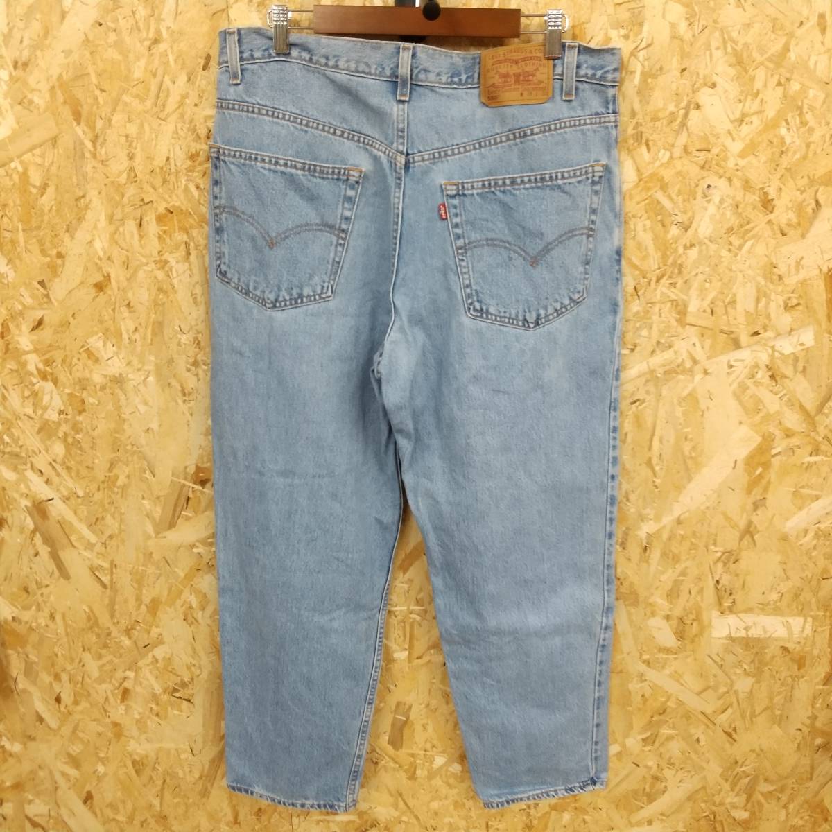 HB532【2003】LEVI'S 550リラックスフィット デニムパンツ W38 L30 刻印230 古着 リーバイス ジーンズ ヴィンテージ【130102000022】_画像8