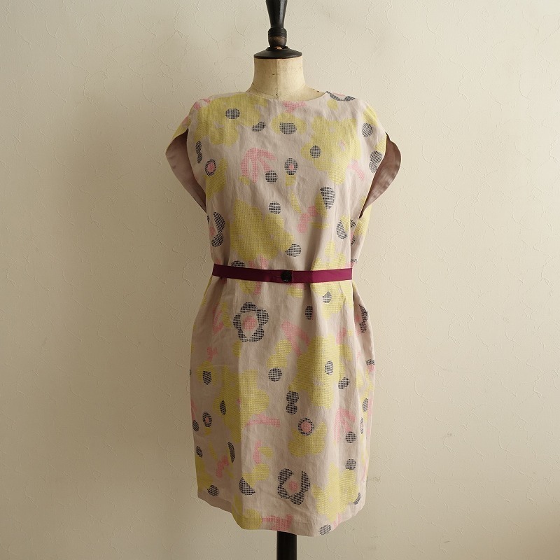 □【難あり】ミナペルホネン mina perhonen *morning gardenワンピース