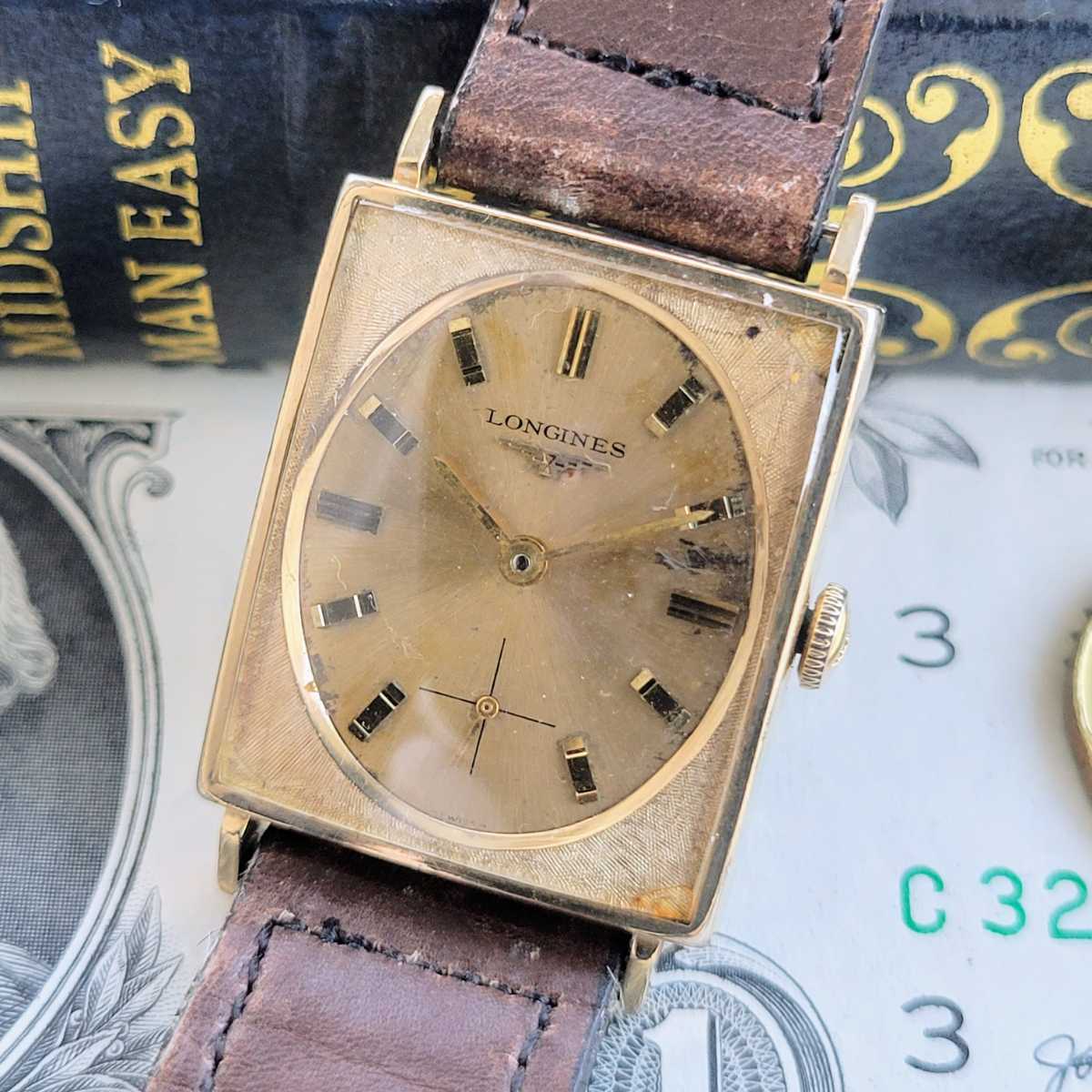 超貴重】ロンジン/LONGINES/ゴールド/アンティーク/24mm/1940's