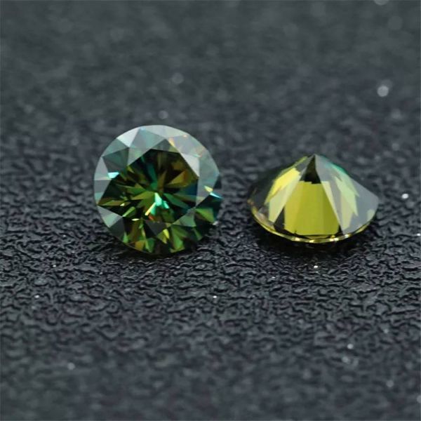 登場! ラウンドカット １ct グリーンダイヤモンド □新入荷□ラボ 希少