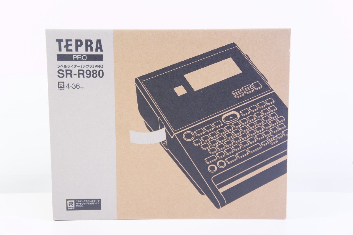 ☆854☆ 【未使用】 KING JIM TEPRA PRO テプラ ラベルライター SR-R980