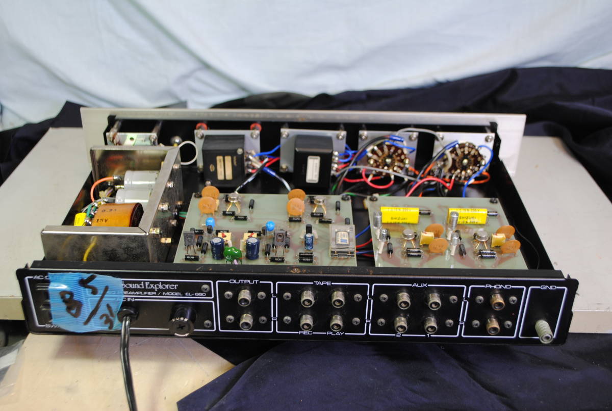 Yahoo!オークション - Sound Explorer EL-660 DCプリアンプ 完動 Yahoo!オークション - Sound Explorer EL-660 DCプリアンプ 完動
