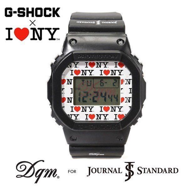 G-SHOCK×DQM×JOURNAL STANDARD 3コラボ I LOVE NY DW-5600VT15-002-610-0042-3-0_画像1