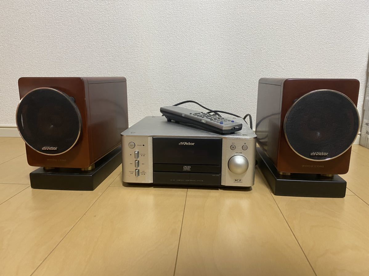 JVC コンパクトコンポーネントDVDシステム EX-A3 センターユニット-