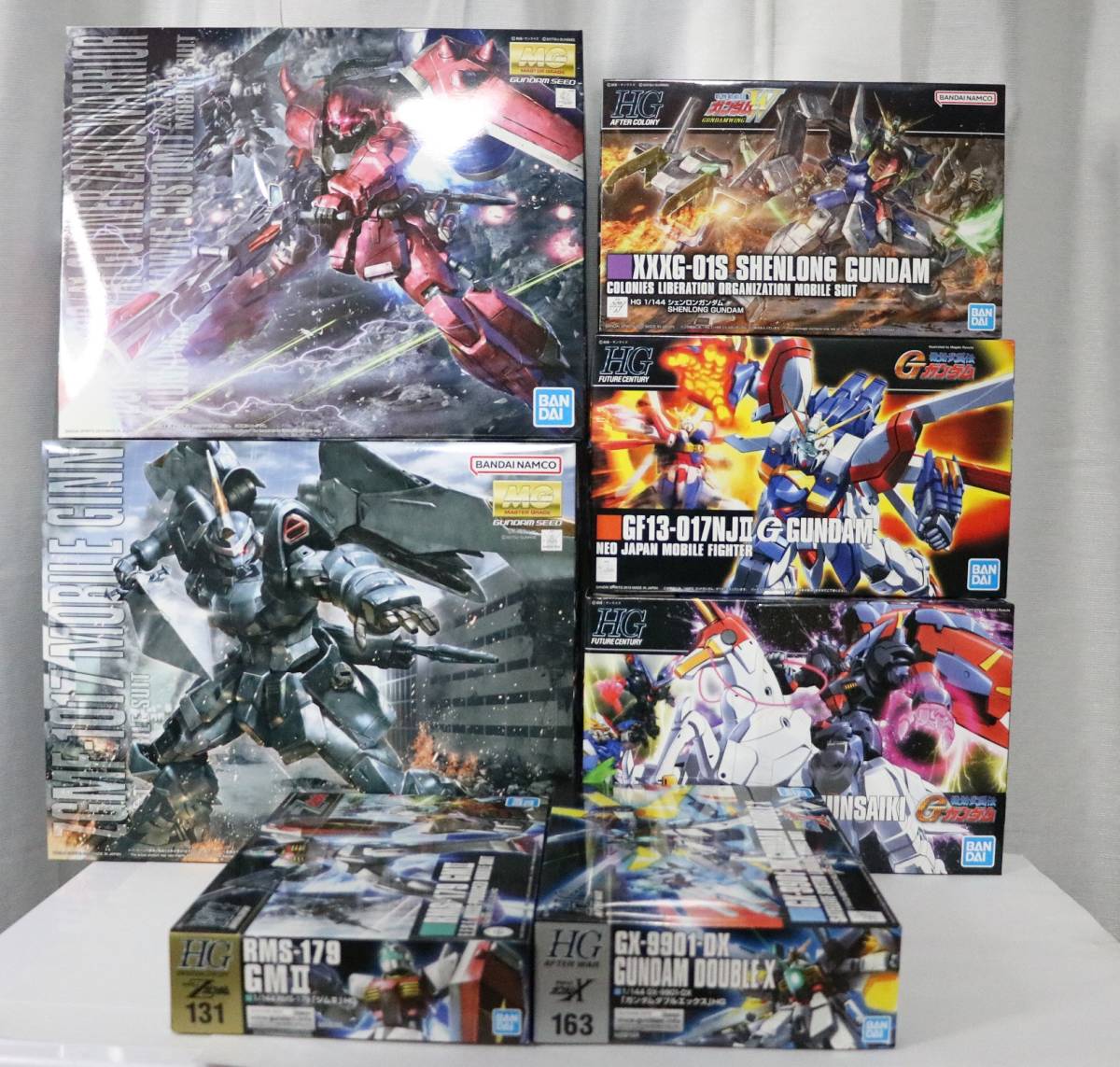 してあった ヤフオク! - プレバン限定 MG 未組立 6点 まとめて