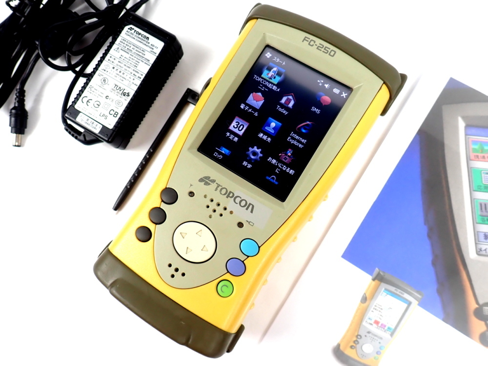 TOPCON データコレクタ― FC-250 基本観測 測量 土木 土地家屋 TOPCON データコレクタ― FC-250 基本観測 測量 土木 土地家屋