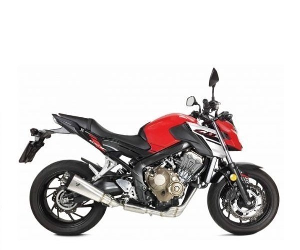 【送料800円】IXRACE HONDA CBR650F/CB650F '14-'18 M9 ヘキサゴン デュアルエンド フルEX マフラー_画像3