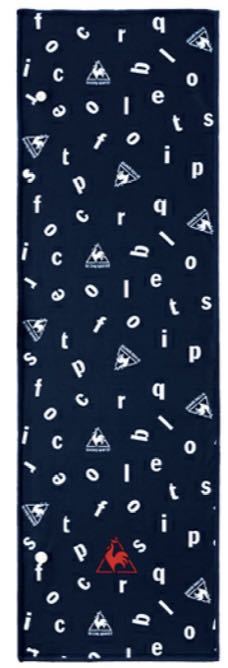 le coq sportif SUPER COOL SPORT TOWEL Le Coq super прохладный спорт полотенце 31×90cm.... полотенце темно-синий рисунок 