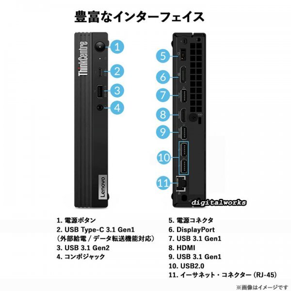 新品即納 領収書可 3年保証】Lenovo ThinkCentre M75q Tiny Gen2 AMD