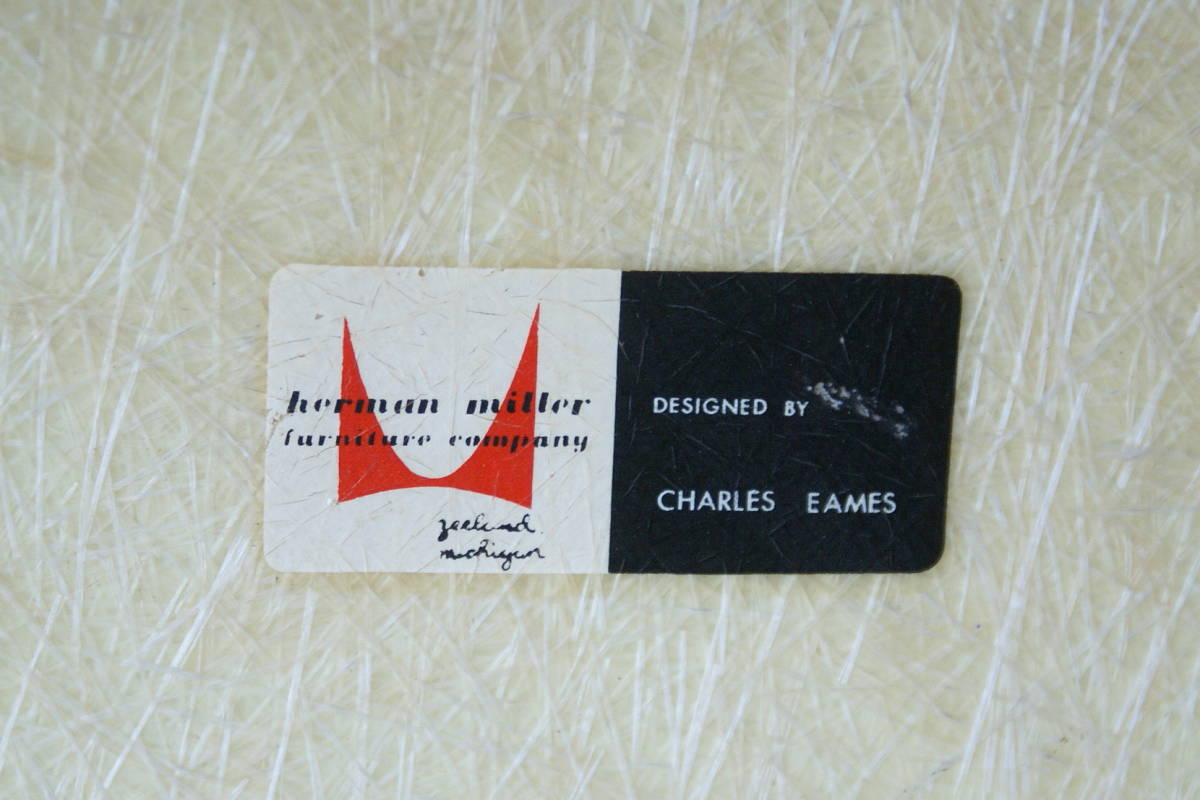  Vintage 1950\'s Zenith Herman Miller Eames 1st Zenith Eames трос край arm ракушка первый период First Bick крепление X основа 