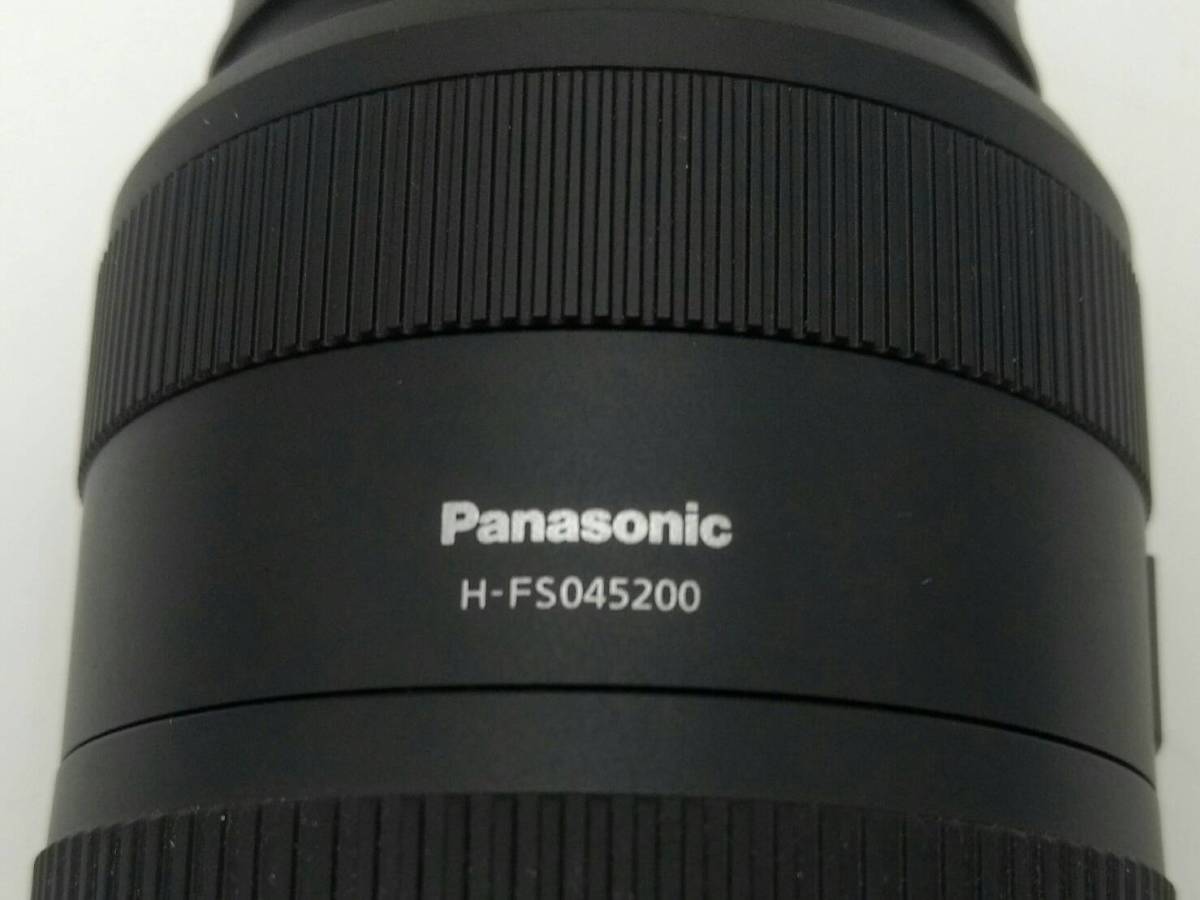 パナソニック 望遠ズームレンズ LUMIX G VARIO 45-200mm H-FS045200